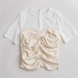 MAISON SPECIAL - メゾンスペシャル チュールコンビジャガード MAISON SPECIAL - メゾンスペシャル チュールコンビジャガード