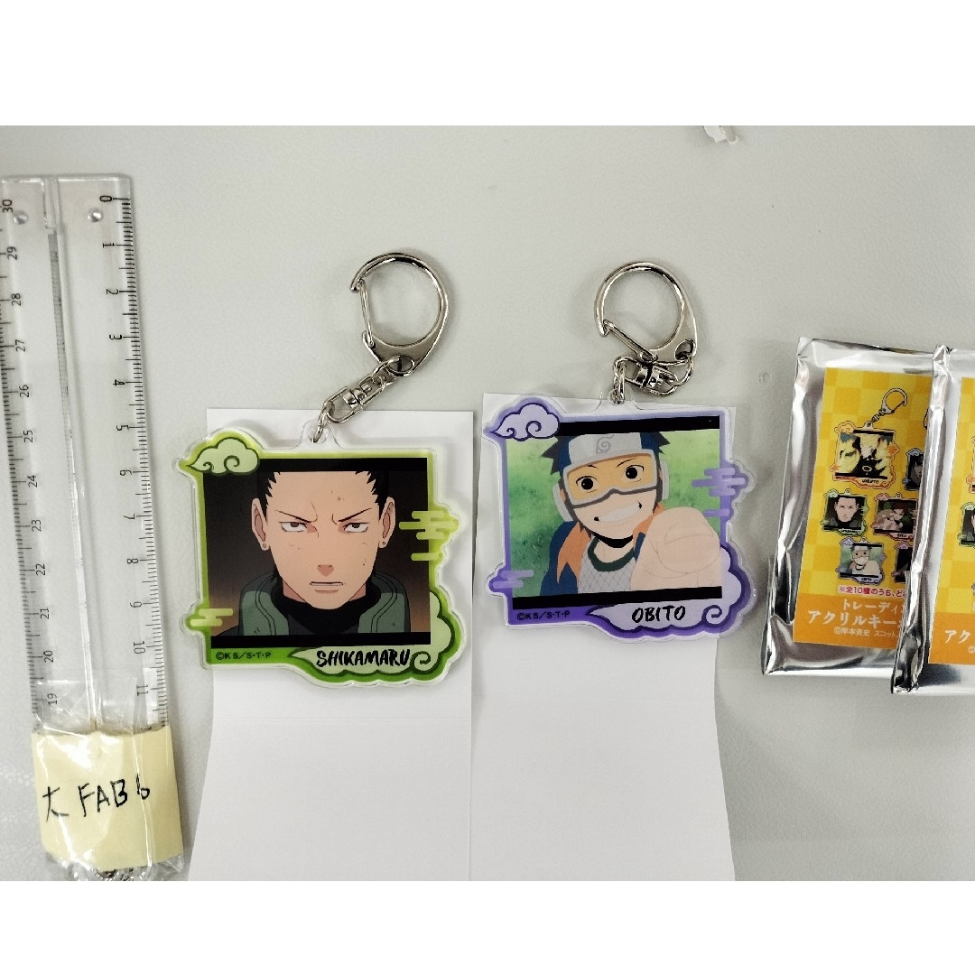 シカマル　オビト　アクリルキーホルダー　ナルト　ボルト エンタメ/ホビーのアニメグッズ(キーホルダー)の商品写真