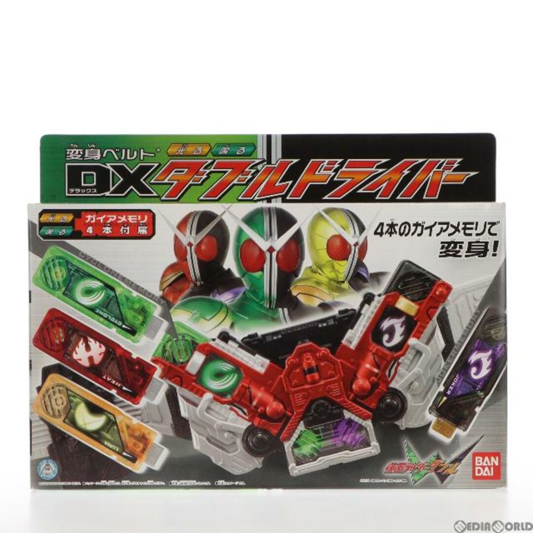 BANDAI(バンダイ)の変身ベルト DXダブルドライバー 仮面ライダーW(ダブル) 完成トイ バンダイ エンタメ/ホビーのおもちゃ/ぬいぐるみ(キャラクターグッズ)の商品写真