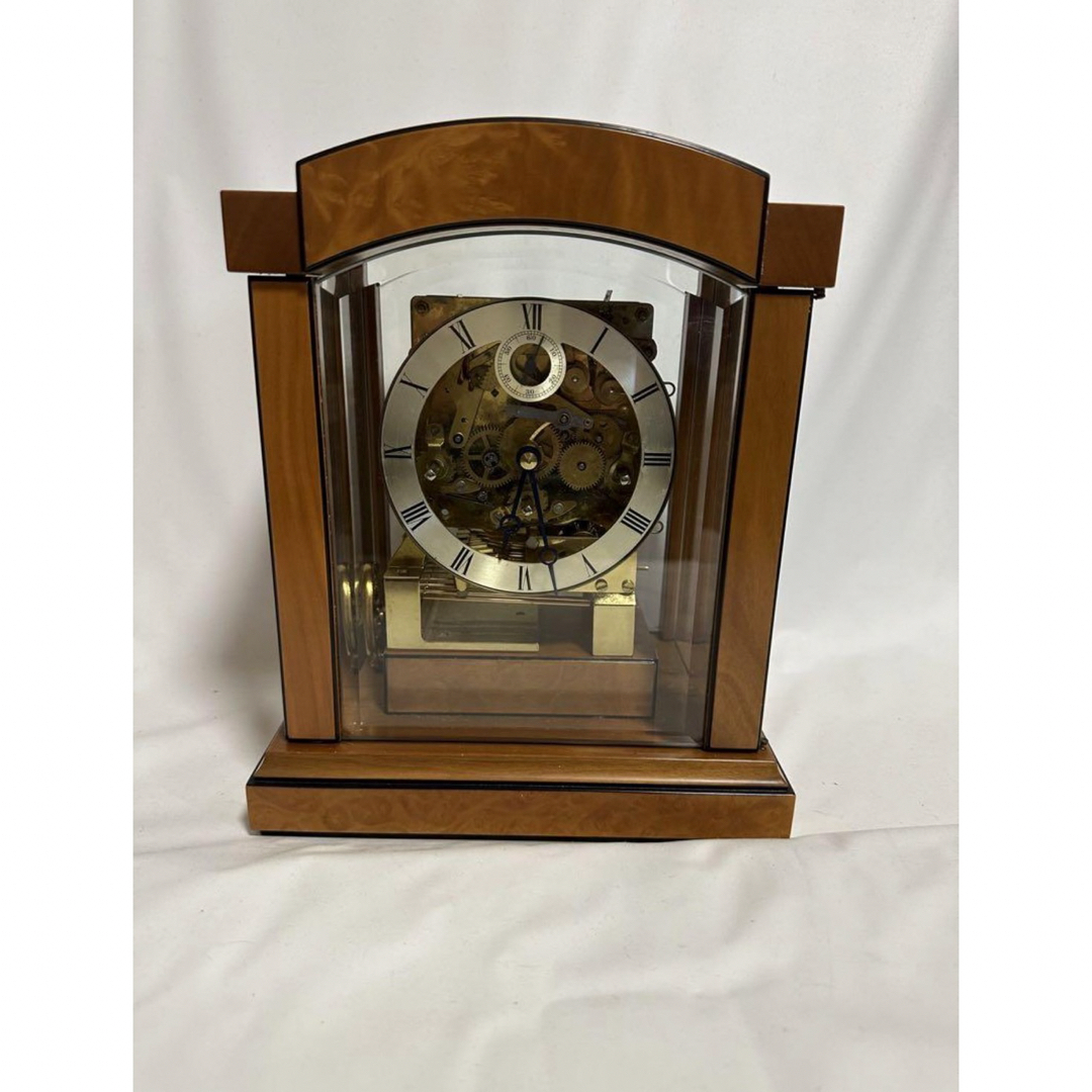 キニンガー置時計、ゼンマイ式 インテリア/住まい/日用品のインテリア小物(置時計)の商品写真