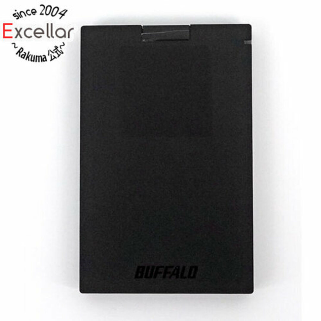 Buffalo(バッファロー)のBUFFALO　外付けSSD　SSD-PG480U3-B/NL　480GB　ブラック スマホ/家電/カメラのPC/タブレット(PC周辺機器)の商品写真