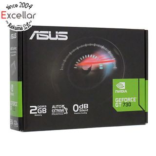 アンジェロガルバス(ANGELO GARBASUS)のASUSグラボ　GT730-SL-2GD3-BRK-EVO　PCIExp 2GB 元箱あり(PCパーツ)