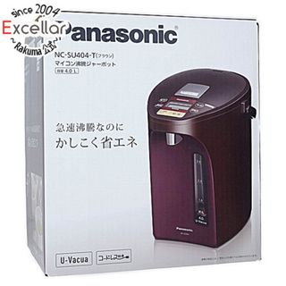 パナソニック(Panasonic)のPanasonic　マイコン沸騰ジャーポット　NC-SU404-T　ブラウン(電気ケトル)