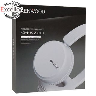 ケンウッド(KENWOOD)のKENWOOD製　ワイヤレスステレオヘッドホン　KH-KZ30-W　ホワイト(ヘッドフォン/イヤフォン)