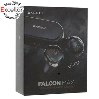 Noble Audio　完全ワイヤレスイヤホン FALCON MAX　NOB-FALCONMAX-B　ブラック　未使用(ヘッドフォン/イヤフォン)
