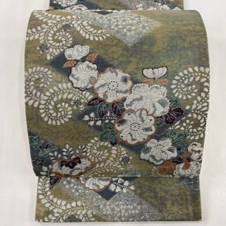 袋帯 美品 秀品 六通 正絹 【中古】(帯)