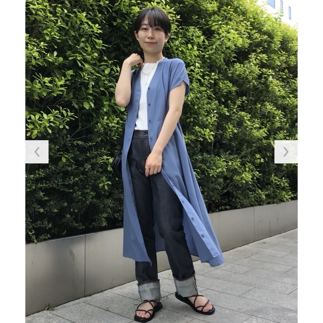 UNIQLO(ユニクロ)の【完売品】セルビッジストレートジーンズ レディースのパンツ(デニム/ジーンズ)の商品写真