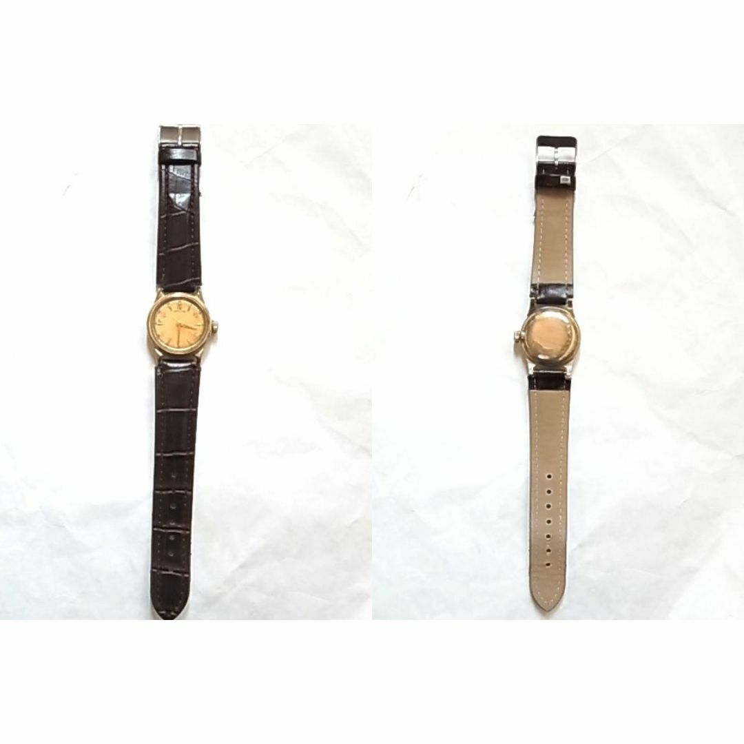 Hamilton(ハミルトン)のHAMILTONハミルトン腕時計10金張り手巻き3針丸型アンティークビンテージ メンズの時計(腕時計(アナログ))の商品写真