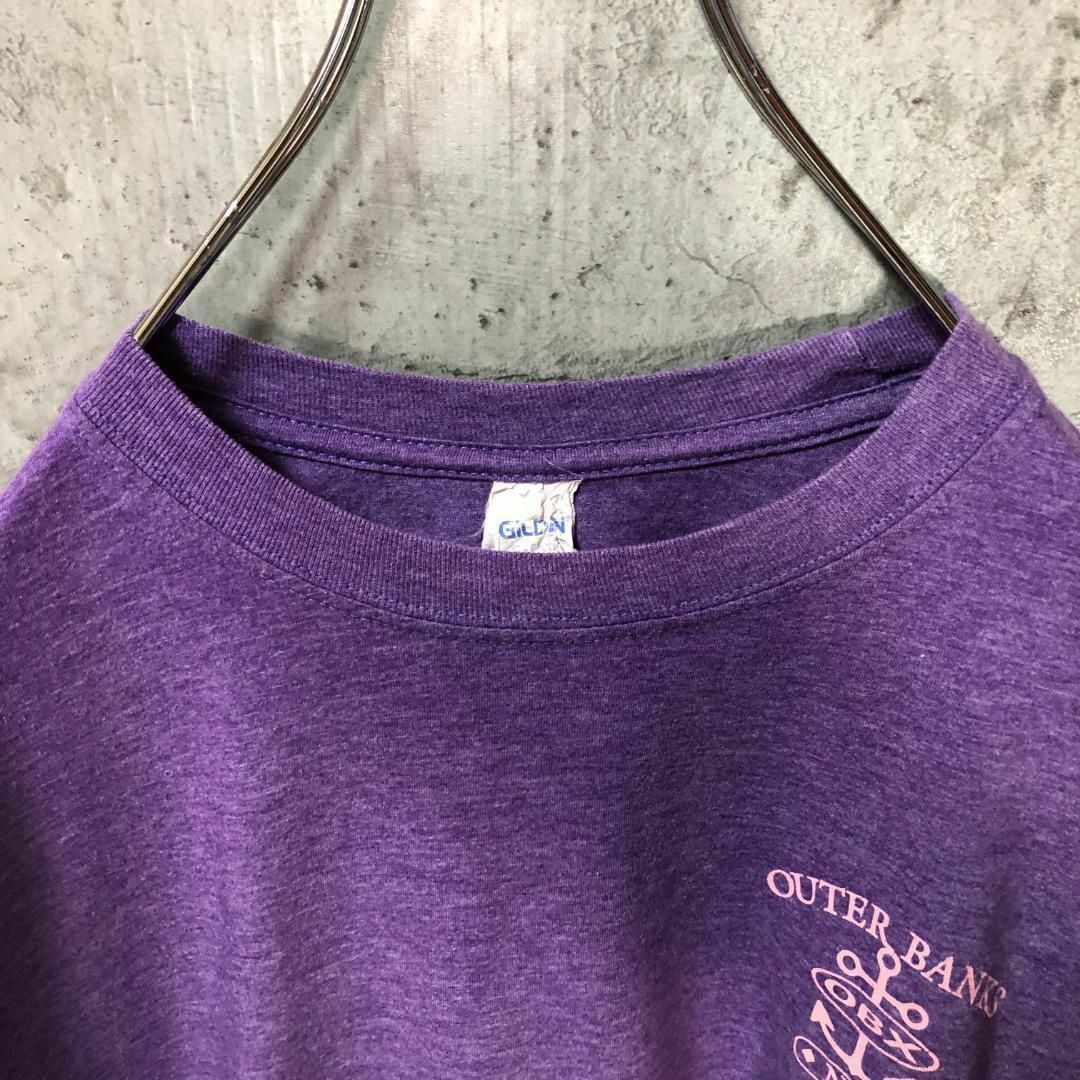 OUTER BANKS バックプリント USA輸入 ビーチ Tシャツ メンズのトップス(Tシャツ/カットソー(半袖/袖なし))の商品写真