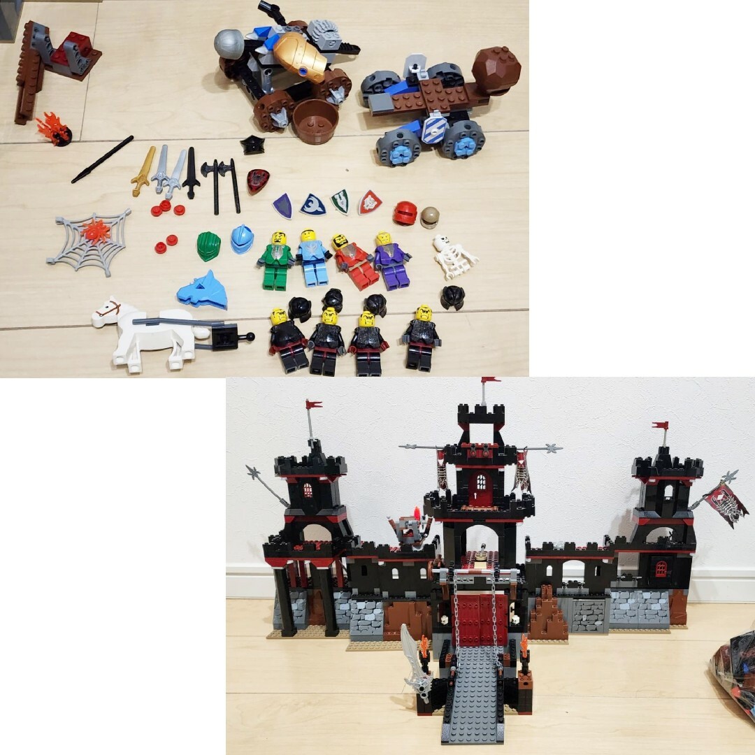 Lego(レゴ)のLEGO　レゴ　Knight Kingdom　キャッスル　3種　大量希少ジャンク エンタメ/ホビーのおもちゃ/ぬいぐるみ(その他)の商品写真