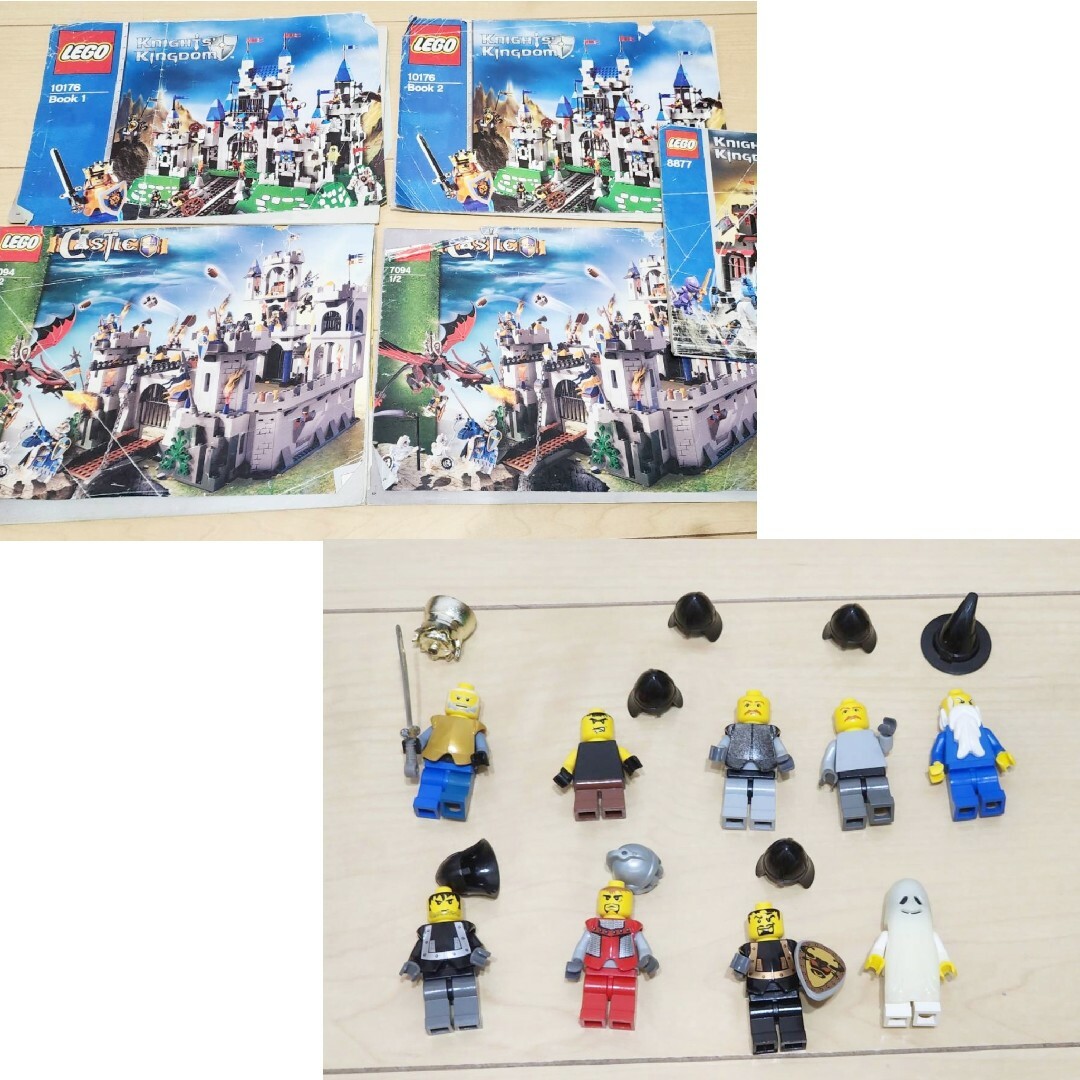 Lego(レゴ)のLEGO　レゴ　Knight Kingdom　キャッスル　3種　大量希少ジャンク エンタメ/ホビーのおもちゃ/ぬいぐるみ(その他)の商品写真