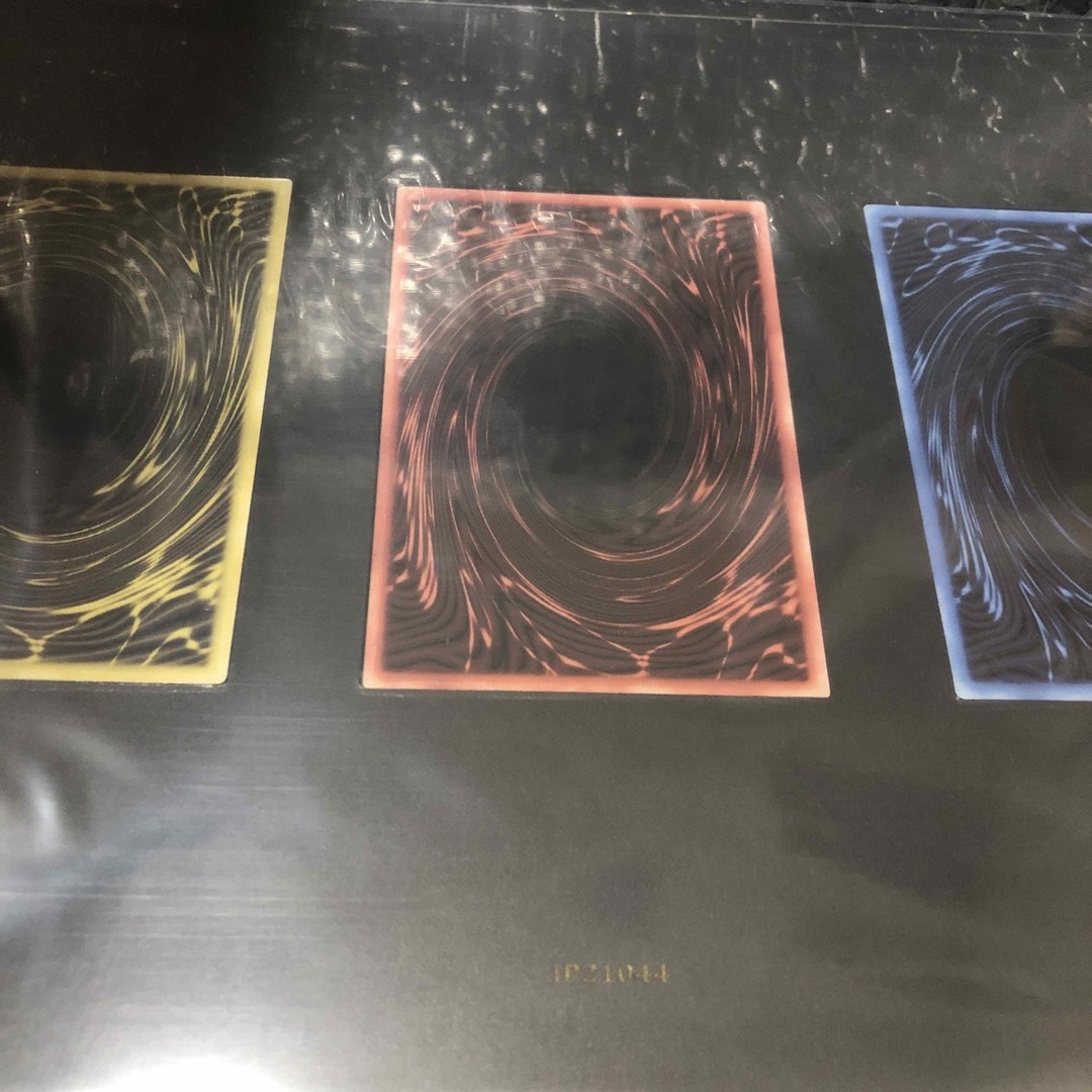 遊戯王OCGデュエルモンスターズ「三幻神」スペシャルカードセット（ステンレス製） エンタメ/ホビーのアニメグッズ(カード)の商品写真