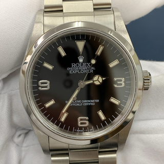 ロレックス メンズ エクスプローラー 14270 U番 自動巻 SS (腕時計(アナログ))