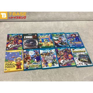 任天堂/Nintendo/ニンテンドー WiiU マリオ＆ソニックリオオリンピック ゾンビU ヨッシーウールワールド スプラトゥーン 等ソフト10点セット(家庭用ゲームソフト)