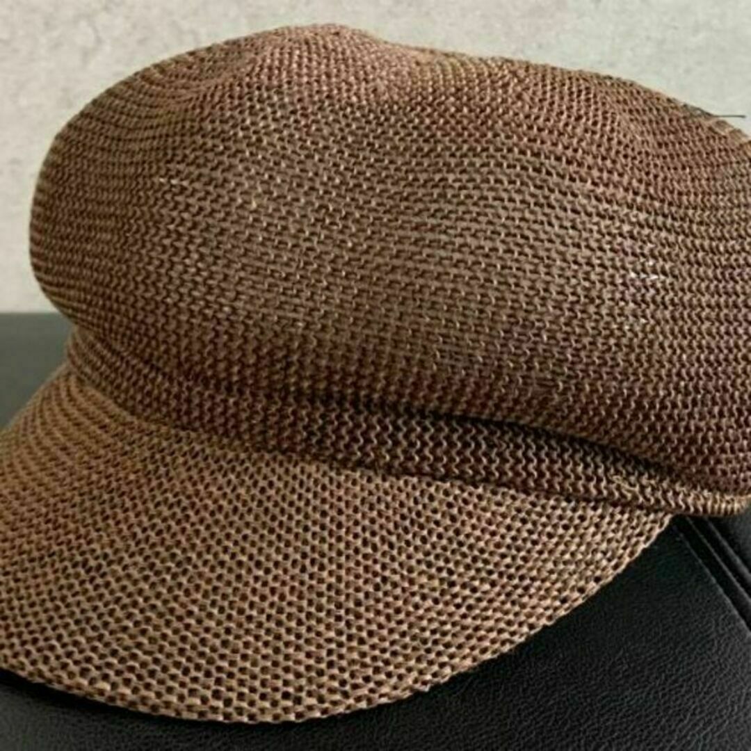 送料込新品 帽子 ペーパー キャスケット サーモ ボリューム 軽量 形状記憶 R レディースの帽子(キャスケット)の商品写真