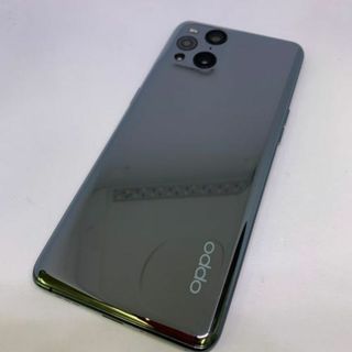 【美品】OPPO Find X3 Pro au   OPG03 シルバー (スマートフォン本体)