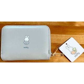 ミッフィー(miffy)のミッフィ　お財布(小銭入れ)   グレー(財布)