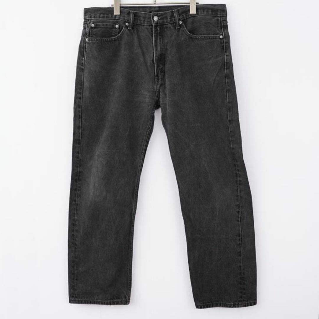 Levi's(リーバイス)のリーバイス505 Levis W38 ブラックデニム 黒 ストレート 9098 メンズのパンツ(デニム/ジーンズ)の商品写真