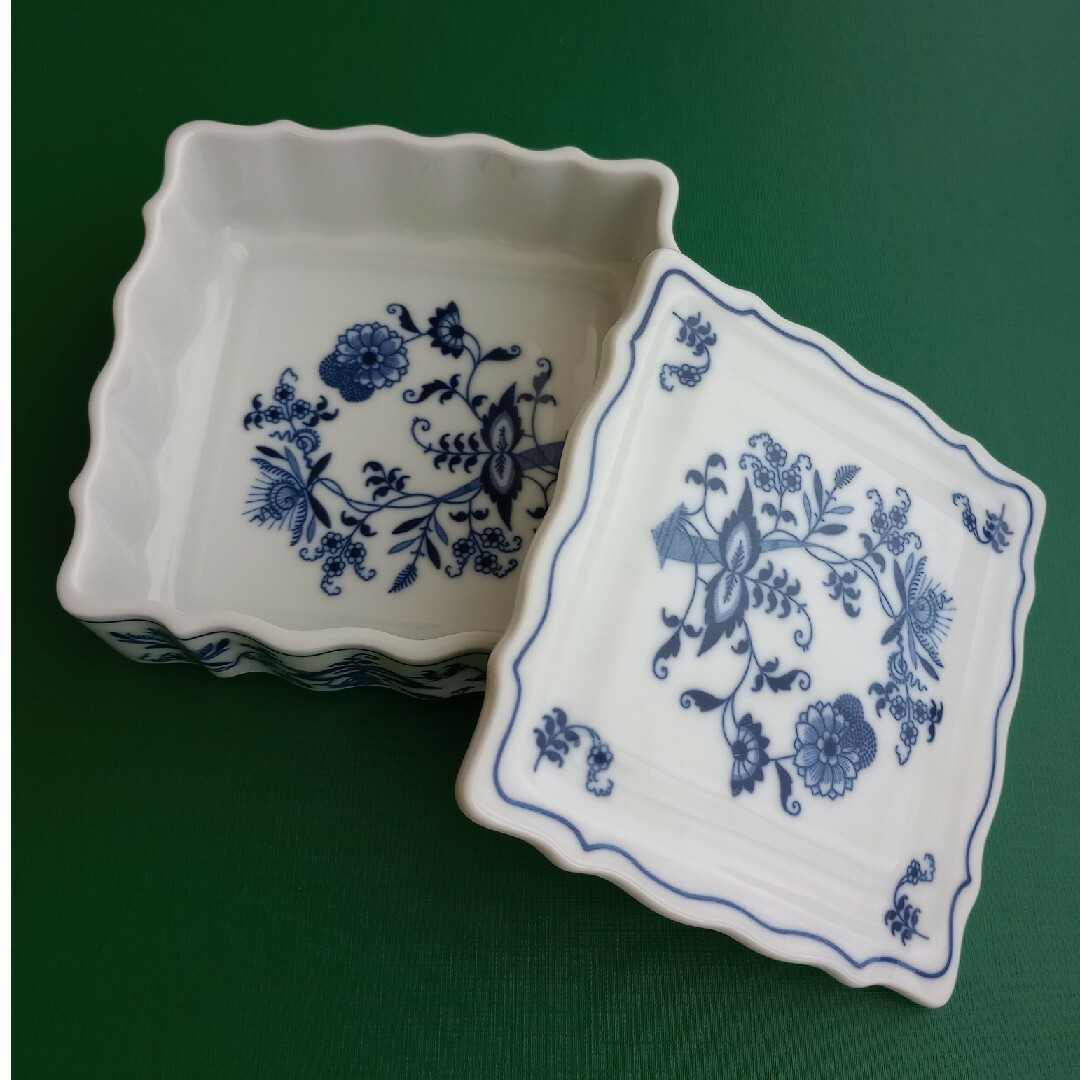 【美品】Blue Danube　ブルーダニューブ　小物入れ インテリア/住まい/日用品のキッチン/食器(収納/キッチン雑貨)の商品写真