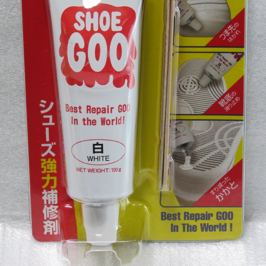 シューグー　白色(ホワイト)★新品未開封★SHOE GOO 100g メンズの靴/シューズ(その他)の商品写真