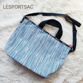 レスポートサック(LeSportsac)のLESPORTSAC トートバッグ ショルダーバッグ ストライプ(ショルダーバッグ)