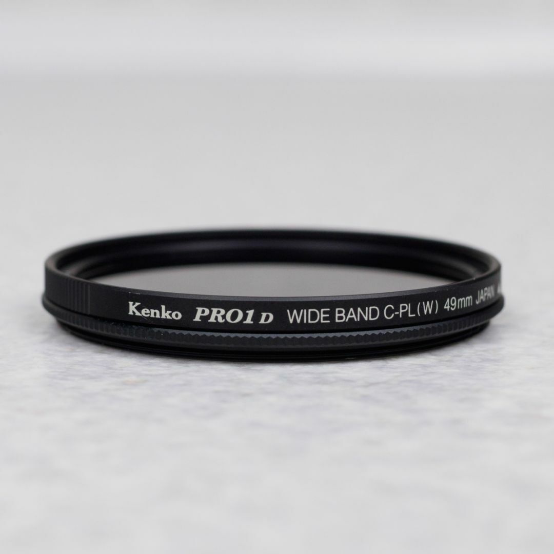 Kenko(ケンコー)のKenko PRO1D WIDE BAND C-PL PLフィルター 49mm  スマホ/家電/カメラのカメラ(フィルター)の商品写真