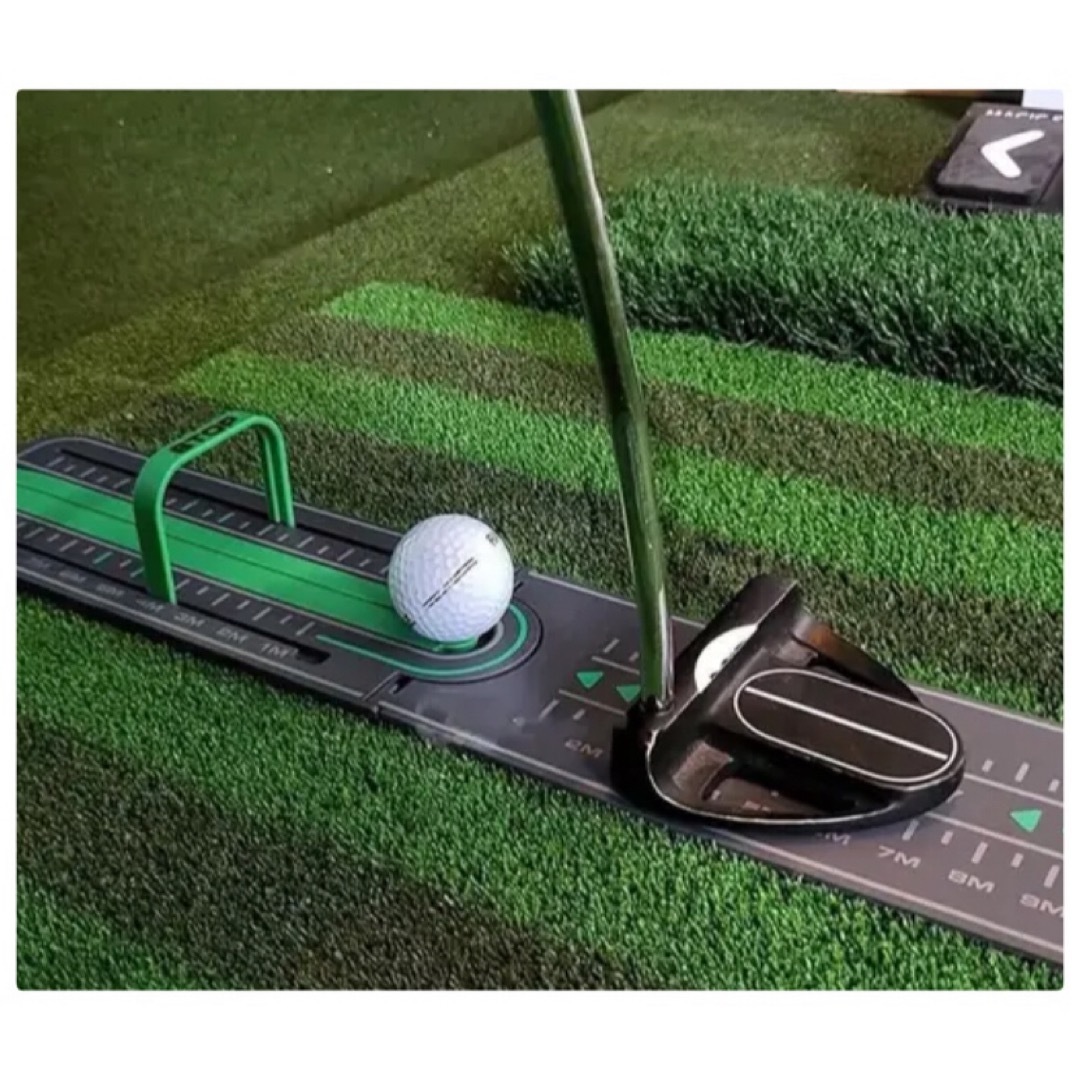 新品 ゴルフ パター練習器具 トレーナー パッティングレール スポーツ/アウトドアのゴルフ(その他)の商品写真