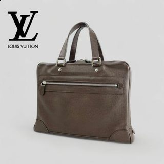 ルイヴィトン(LOUIS VUITTON)の■ルイ・ヴィトン■ タイガ イゴール ビジネスバッグ グリズリ M31178(ビジネスバッグ)