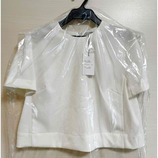 SHE Tokyoシートーキョー Terrie off white  ブラウス(シャツ/ブラウス(半袖/袖なし))