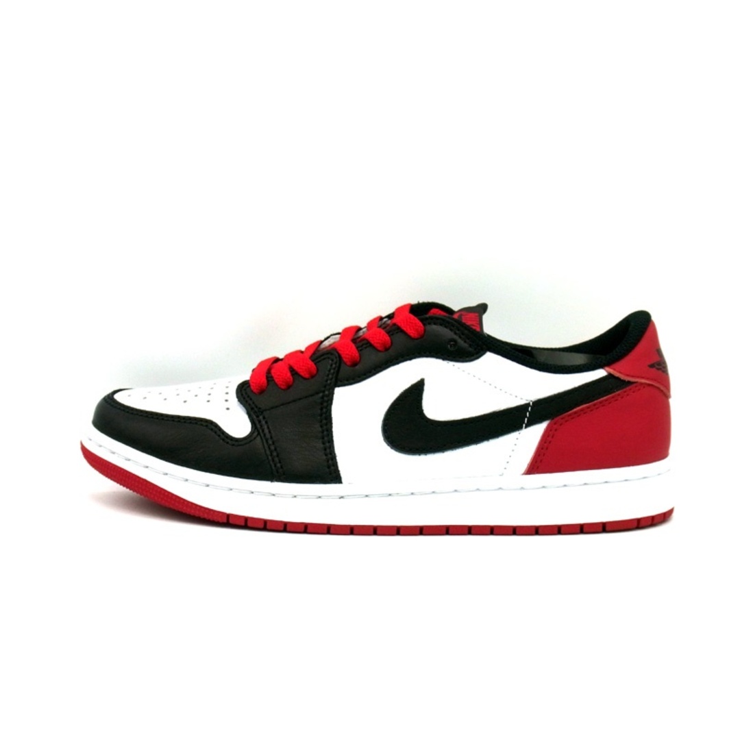 NIKE(ナイキ)のナイキ NIKE ■ 【 AIR JORDAN 1 RETRO LOW OG BLACK TOE CZ0790 106 】 エア ジョーダン 1 ロー ブラック トゥ スニーカー　f21820 メンズの靴/シューズ(スニーカー)の商品写真