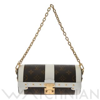 ルイヴィトン(LOUIS VUITTON)の中古 ルイ ヴィトン LOUIS VUITTON M81485 RFIDタグ(ICチップ) レディース ショルダーバッグ モノグラム ホワイト/ブラウン モノグラムキャンバス(ショルダーバッグ)