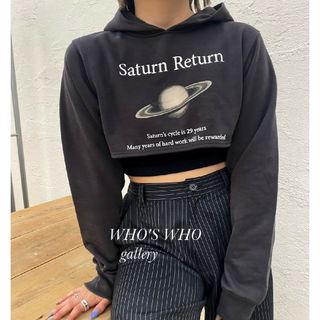 フーズフーギャラリー(WHO'S WHO gallery)の新品 WHO'S WHO gallery SATURN RETURNパーカー(パーカー)