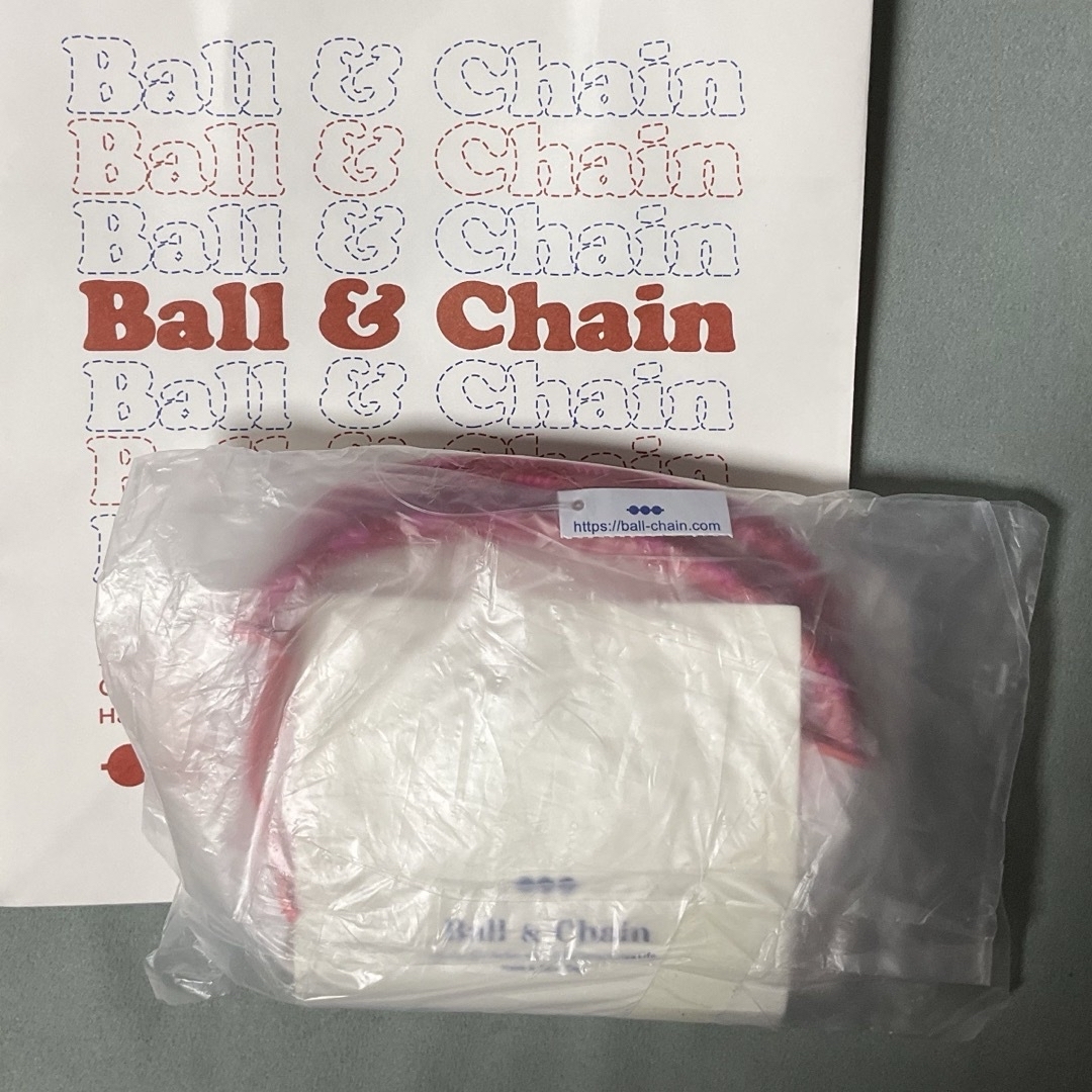 Ball&Chain ボールアンドチェーン メレドショコラ MS　ホワイト レディースのバッグ(エコバッグ)の商品写真