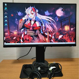 美品　Viewsonic XG2431ゲーミングモニタ 240Hz1ms(ディスプレイ)