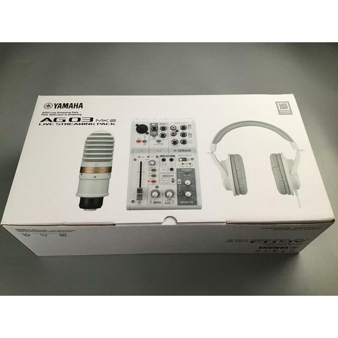 ヤマハ(ヤマハ)のYAMAHA（ヤマハ）/【配信セット】AG03MK2 LSPK【美品】 【中古】【USED】オーディオ・インターフェースUSBタイプ【イオンモール宮崎店】 楽器のDTM/DAW(オーディオインターフェイス)の商品写真