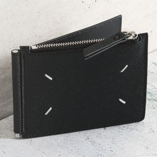 マルタンマルジェラ(Maison Martin Margiela)のメゾン マルジェラ/MAISON MARGIELA 財布 メンズ BIFOLD WALLET WITH C 二つ折り財布 BLACK  SA1UI0018-P4745-T8013 _0410ff(折り財布)