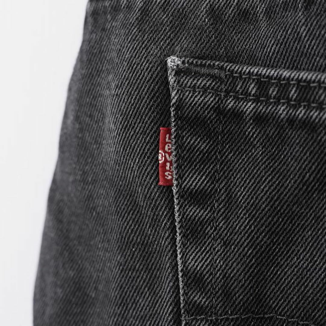 Levi's(リーバイス)のリーバイス505 Levis W38 ブラックデニム 黒 ストレート 9097 メンズのパンツ(デニム/ジーンズ)の商品写真