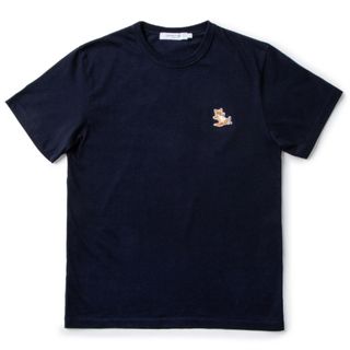 メゾンキツネ(MAISON KITSUNE')のメゾンキツネ/MAISON KITSUNE シャツ メンズ CHILLAX FOX PATCH CLASSIC TEE-SHIRT Tシャツ NAVY  GU00154KJ0010-0001-P480(Tシャツ/カットソー(半袖/袖なし))