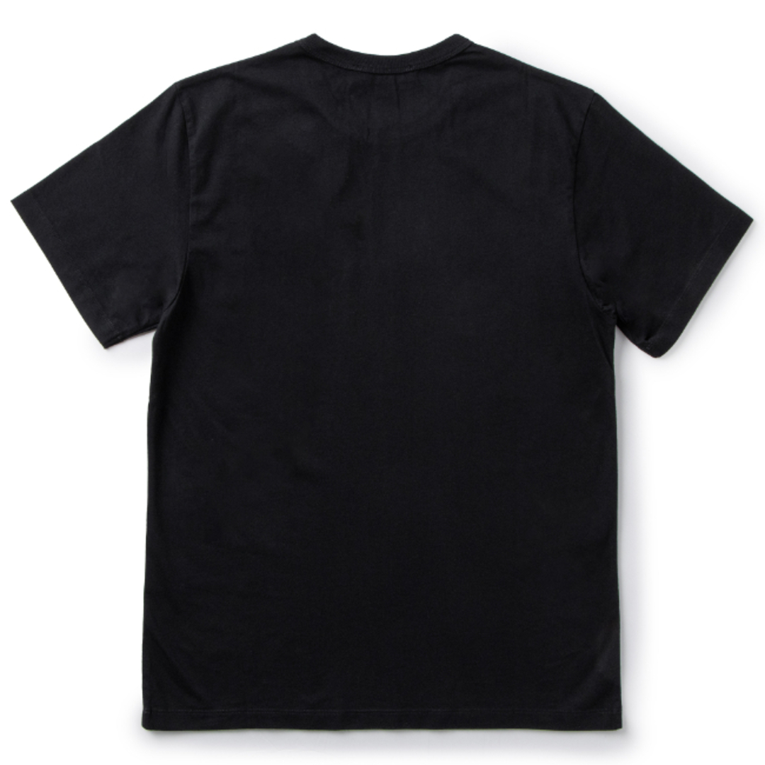 MAISON KITSUNE'(メゾンキツネ)のメゾンキツネ/MAISON KITSUNE シャツ メンズ CHILLAX FOX PATCH CLASSIC TEE-SHIRT Tシャツ BLACK  GU00154KJ0010-0001-P199 メンズのトップス(Tシャツ/カットソー(半袖/袖なし))の商品写真
