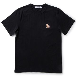 メゾンキツネ(MAISON KITSUNE')のメゾンキツネ/MAISON KITSUNE シャツ メンズ CHILLAX FOX PATCH CLASSIC TEE-SHIRT Tシャツ BLACK  GU00154KJ0010-0001-P199(Tシャツ/カットソー(半袖/袖なし))