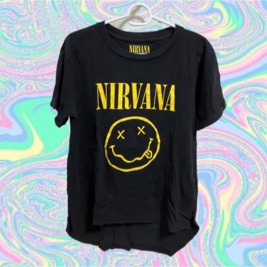 NIRVANA Tシャツ レディースのトップス(Tシャツ(半袖/袖なし))の商品写真