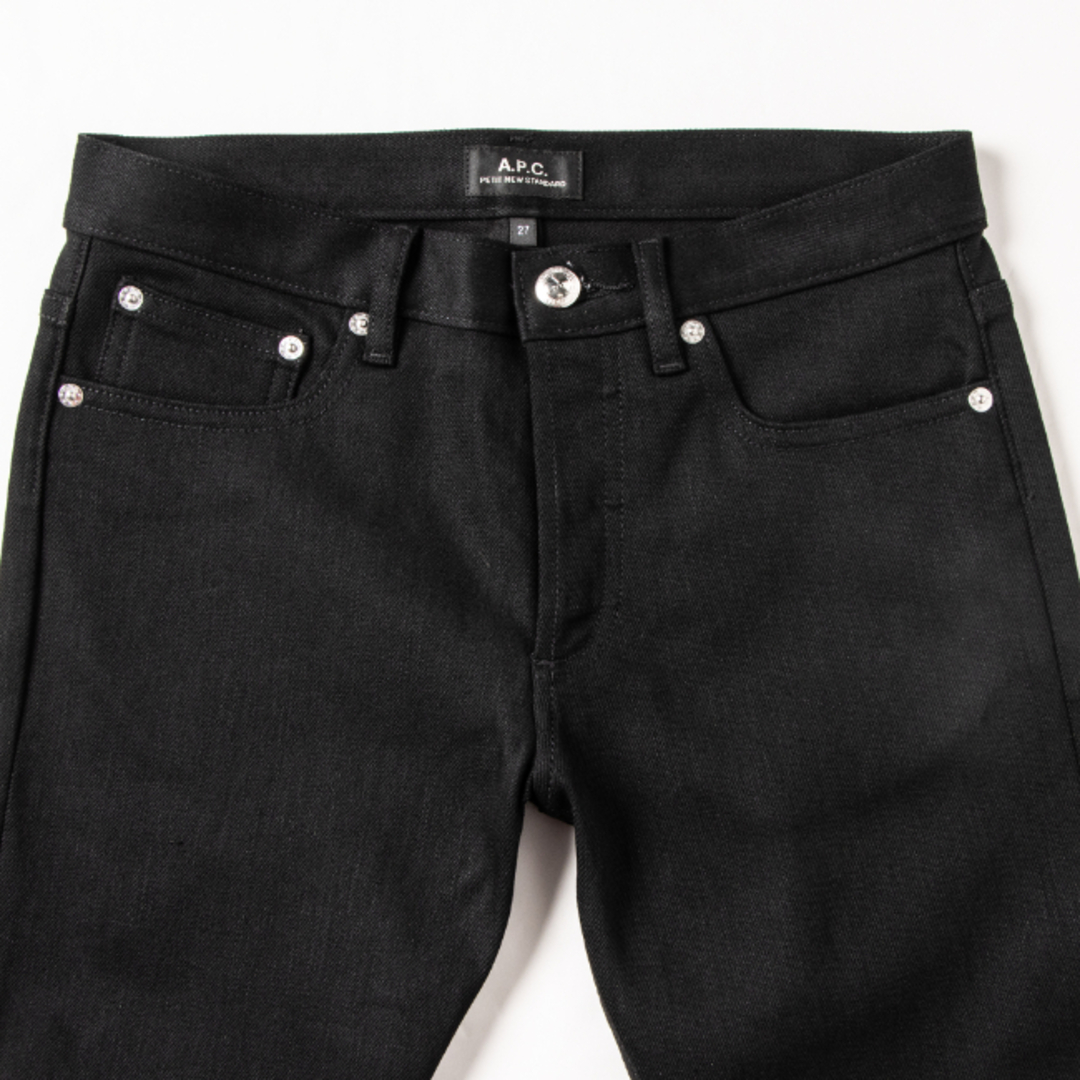 A.P.C(アーペーセー)のアーペーセー/A.P.C. パンツ アパレル メンズ PETIT NEW STANDARD デニムパンツ NOIR M09047-COZZS-LZZ _0410ff メンズのパンツ(デニム/ジーンズ)の商品写真