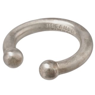 Jil Sander - ジルサンダー/JIL SANDER 指輪 メンズ CLASSIC RING 4 リング SILVER J29UQ0006-P4865-041