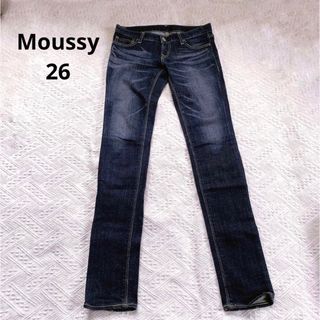 マウジー(moussy)のマウジー　M2SC2-0468-266　ストレッチクロップドジーンズ　サイズ26(デニム/ジーンズ)