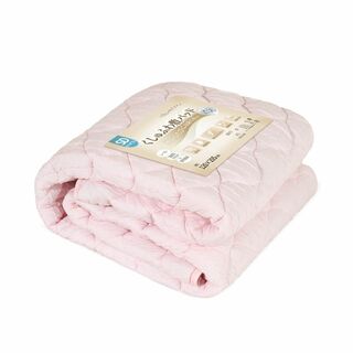 【色: ピンク】EMIDORY 敷きパッド セミダブル レーヨン100% ベッド(シーツ/カバー)