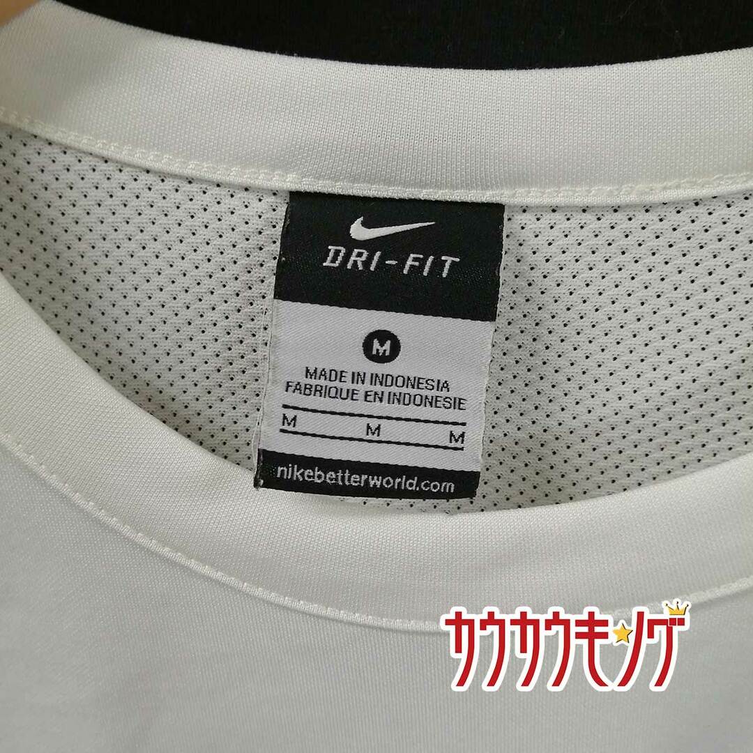 NIKE(ナイキ)のナイキ ACADEMY GPX ポリトップ 半袖 半袖シャツ プラシャツ  M ホワイト  NIKE サッカー フットサル スポーツウェア DRI-FIT スポーツ/アウトドアのサッカー/フットサル(ウェア)の商品写真