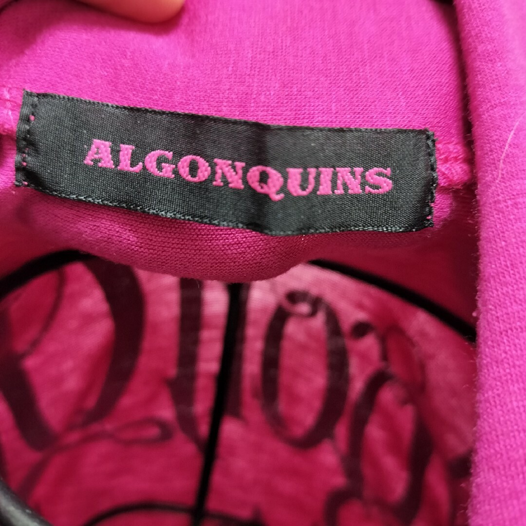 ALGONQUINS(アルゴンキン)のポロシャツ シャツ ALGONQUINS アルゴンキン レディース 個性派 レディースのトップス(シャツ/ブラウス(半袖/袖なし))の商品写真