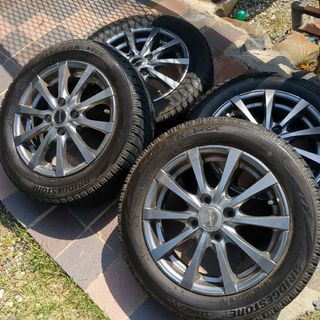 Exceeder スタッドレス 155/65/R14 引取歓迎 愛知西部(タイヤ・ホイールセット)
