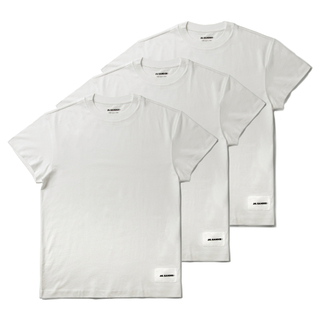 ジルサンダー(Jil Sander)のジルサンダー/JIL SANDER シャツ アパレル メンズ T-SHIRT CN SS 3 PACK Tシャツ/カットソー WHITE J47GC0001-J45048-100(Tシャツ/カットソー(半袖/袖なし))