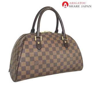 ルイヴィトン(LOUIS VUITTON)のLOUIS VUITTON ルイヴィトン リベラ MM ハンドバッグ トートバッグ レディース ダミエキャンバス ブラウン 茶色 N41434 中古品【鑑定済】(トートバッグ)